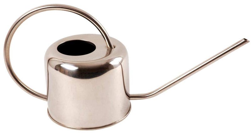 Esschert Design Stainless Steel Watering Can Modern Style  Small